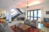 Garden swimming pool villa for rent on To Ngoc Van, Tay Ho
